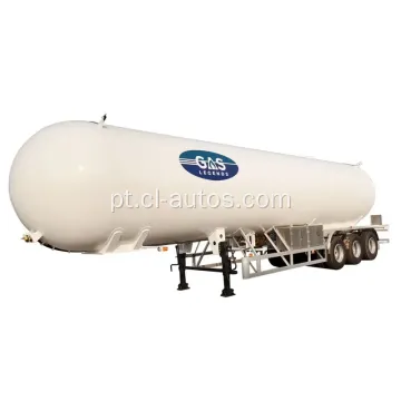 3AXLES NOVO 40CBM 50CBM 60CBM LPG Tanker Trailer